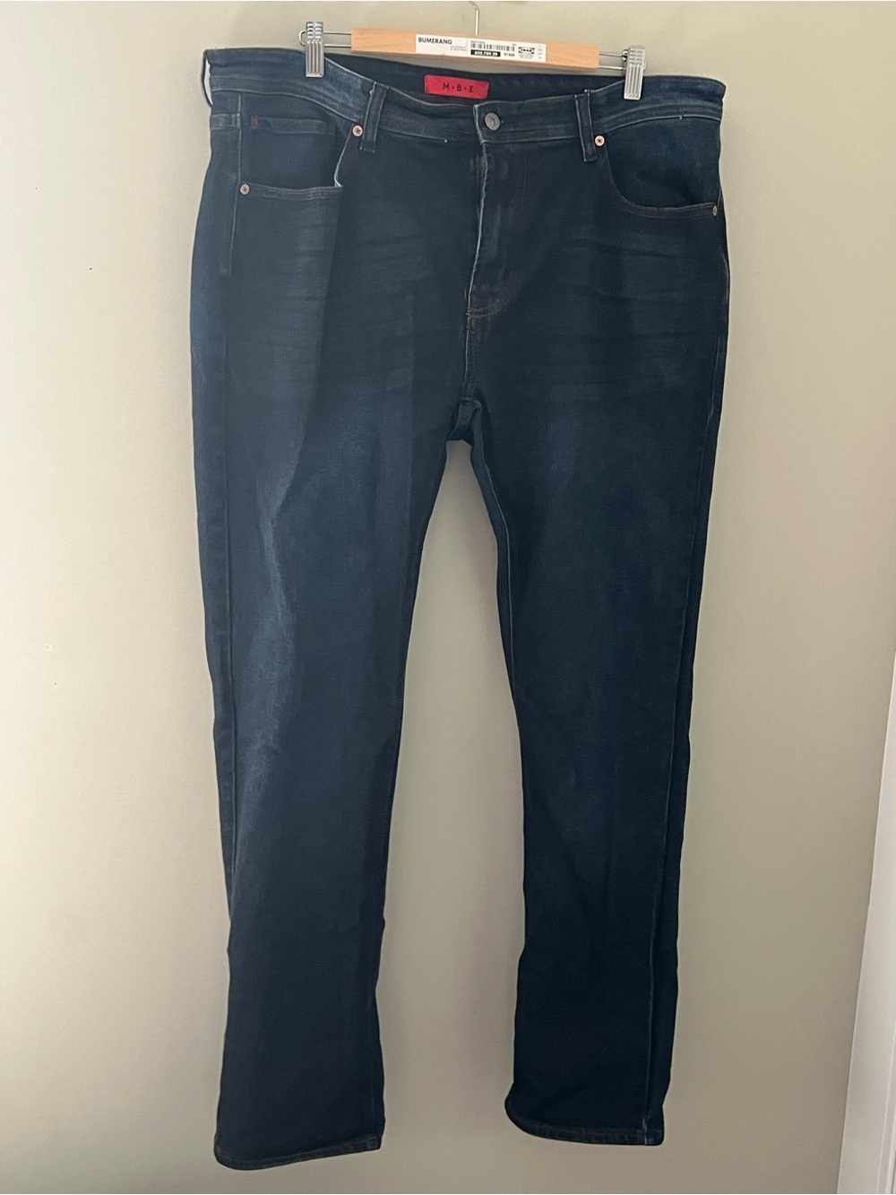 MBX Slim Fit Dark Wash Stretch Jeans Men’s W38 L32